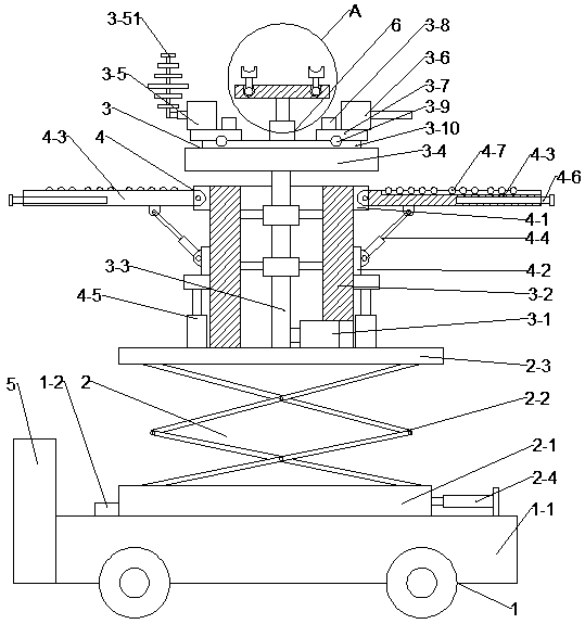 A wheel type debrancher for protective wires