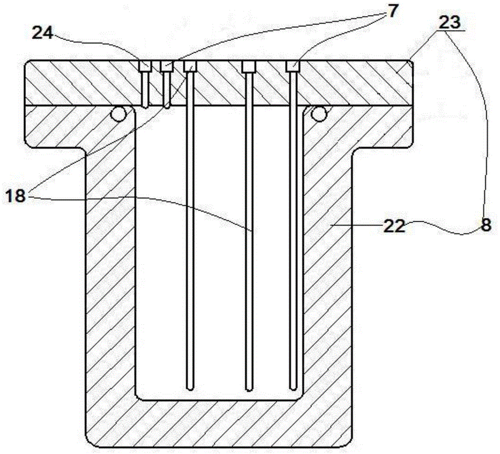 High pressure hydrogen penetration test device and method