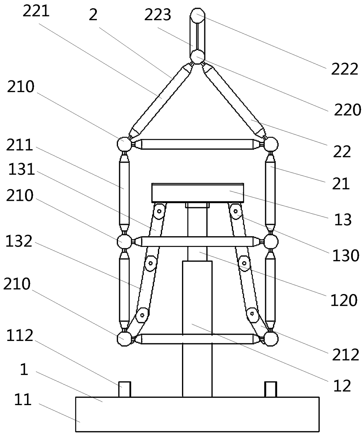 Steel truss jacking device