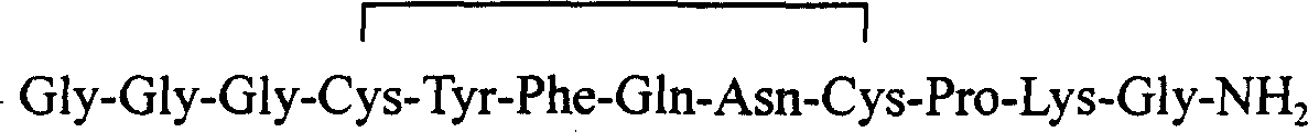 Solid phase polypeptide synthesis preparation method for terlipressin