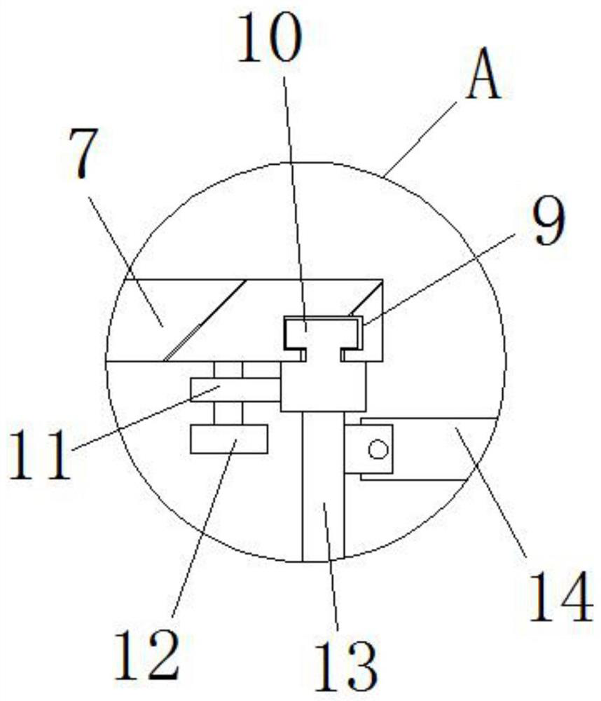 Trichosanthes planting frame and planting method thereof