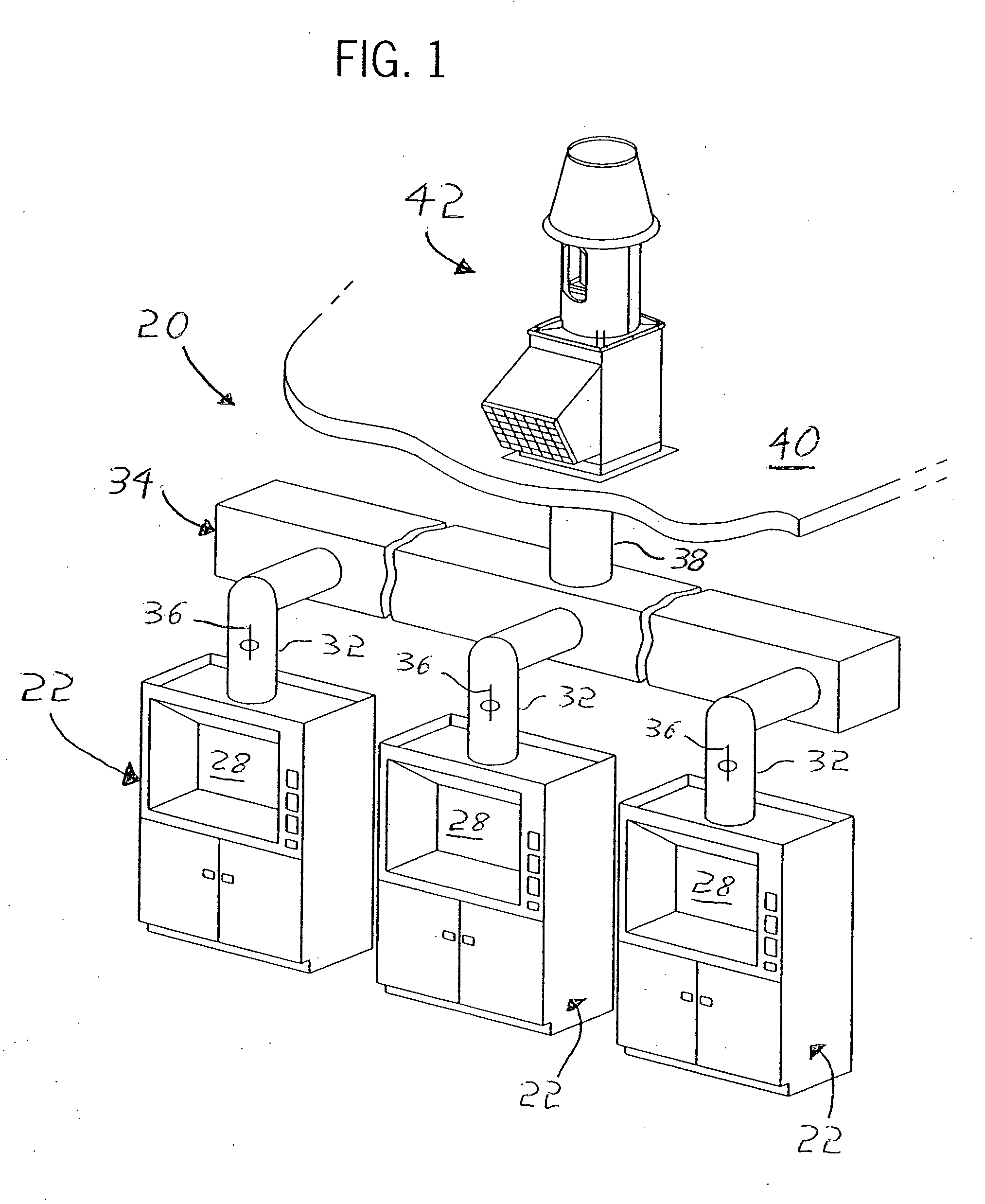 Pivotal direct drive motor for exhaust assembly