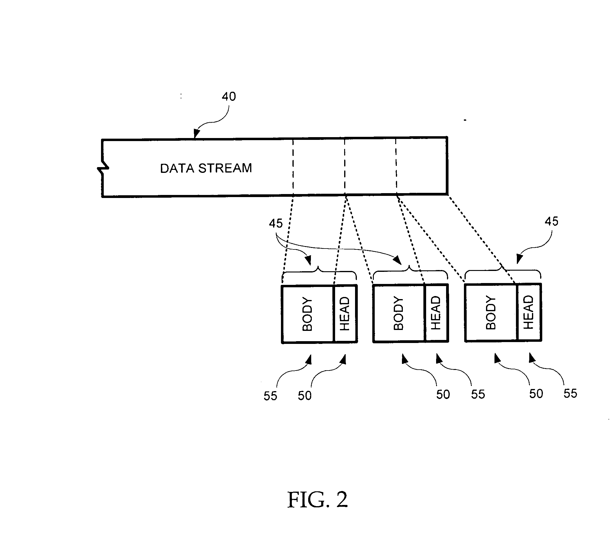 Statistical classification of high-speed network data through content inspection