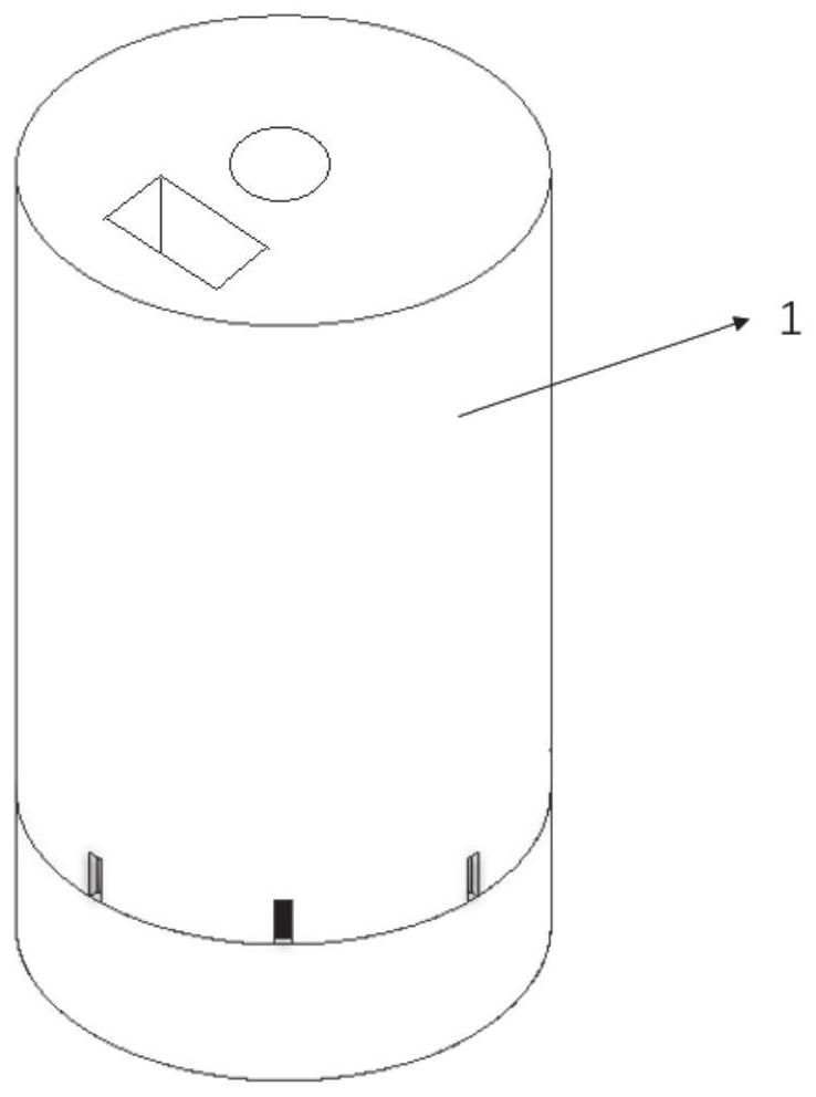 A voc gas electrosorption-catalytic degradation device and process