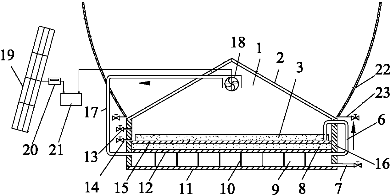 Solar concentrating distillation seawater desalination device