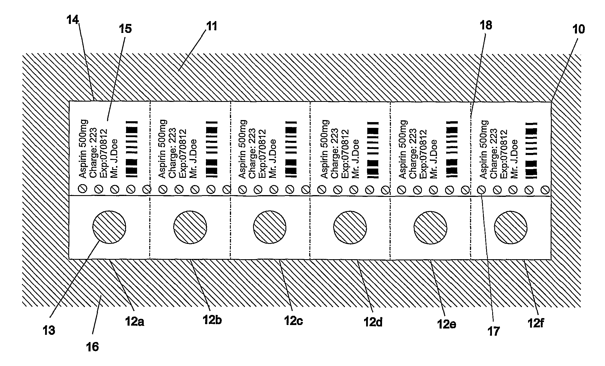 Method for attaching an information card to an item packaged in a blister, an information card and a system using the information card