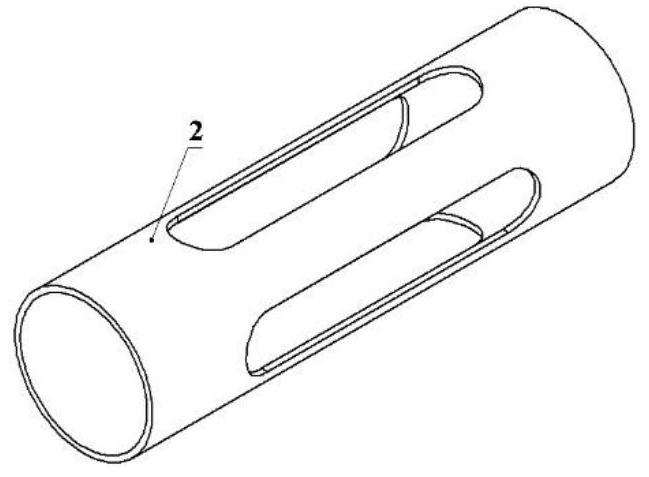 Novel four-casing-pipe buckling restrained brace