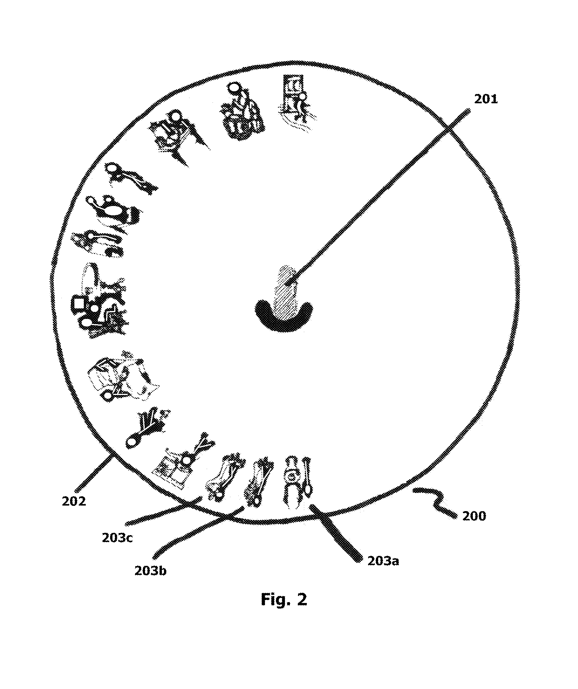 Graphical organizational task timer