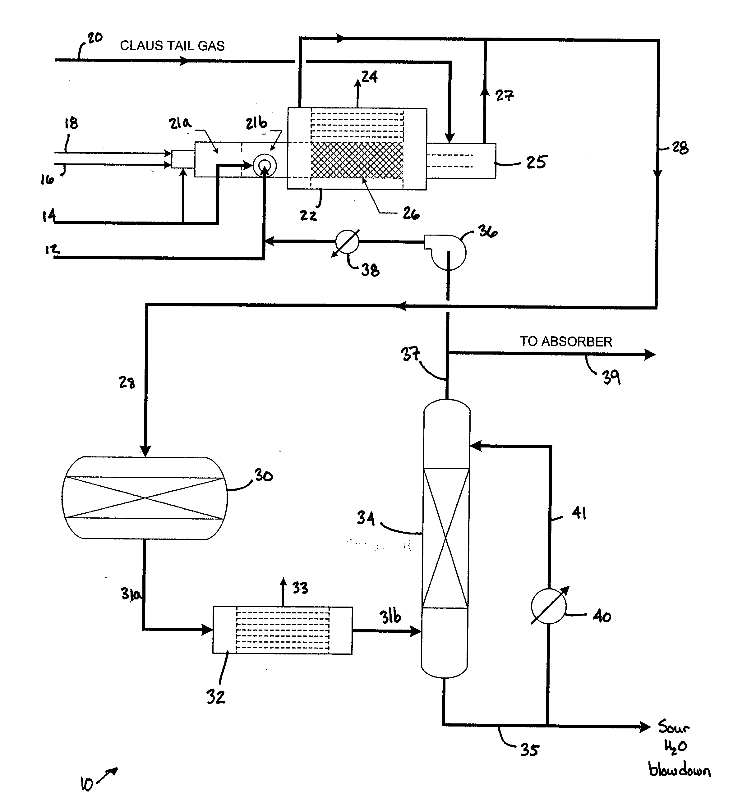 Ammonia Destruction Methods for Use in a Claus Tail Gas Treating Unit