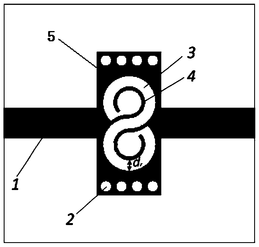 Miniaturized substrate integrated waveguide filter and high-order filter thereof