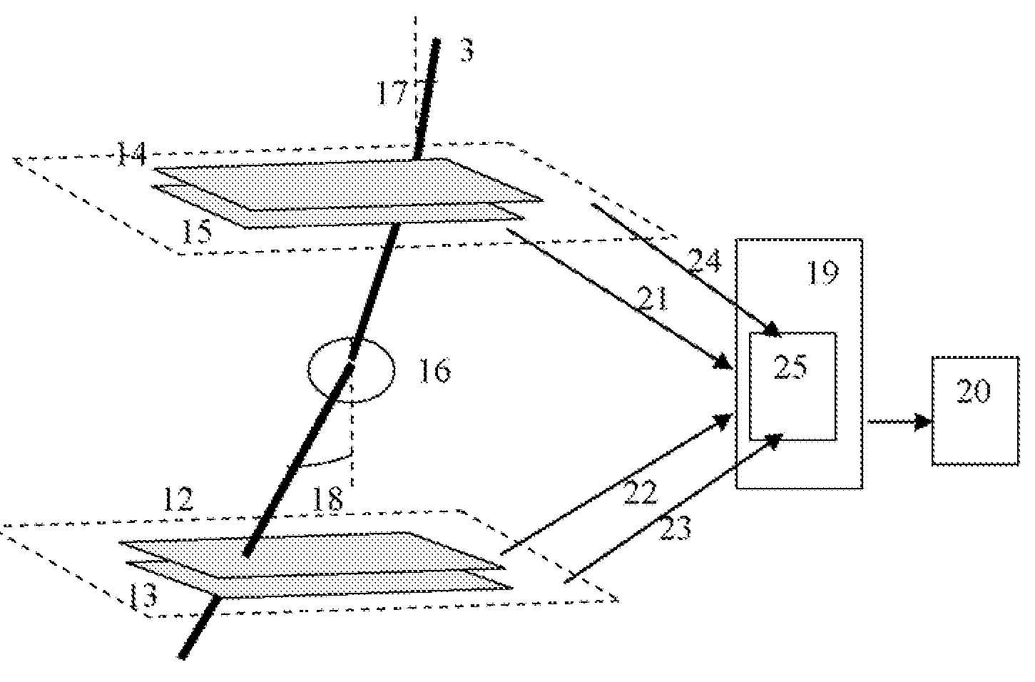 High Z material detection system and method