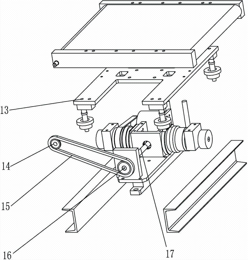 Conveying trolley