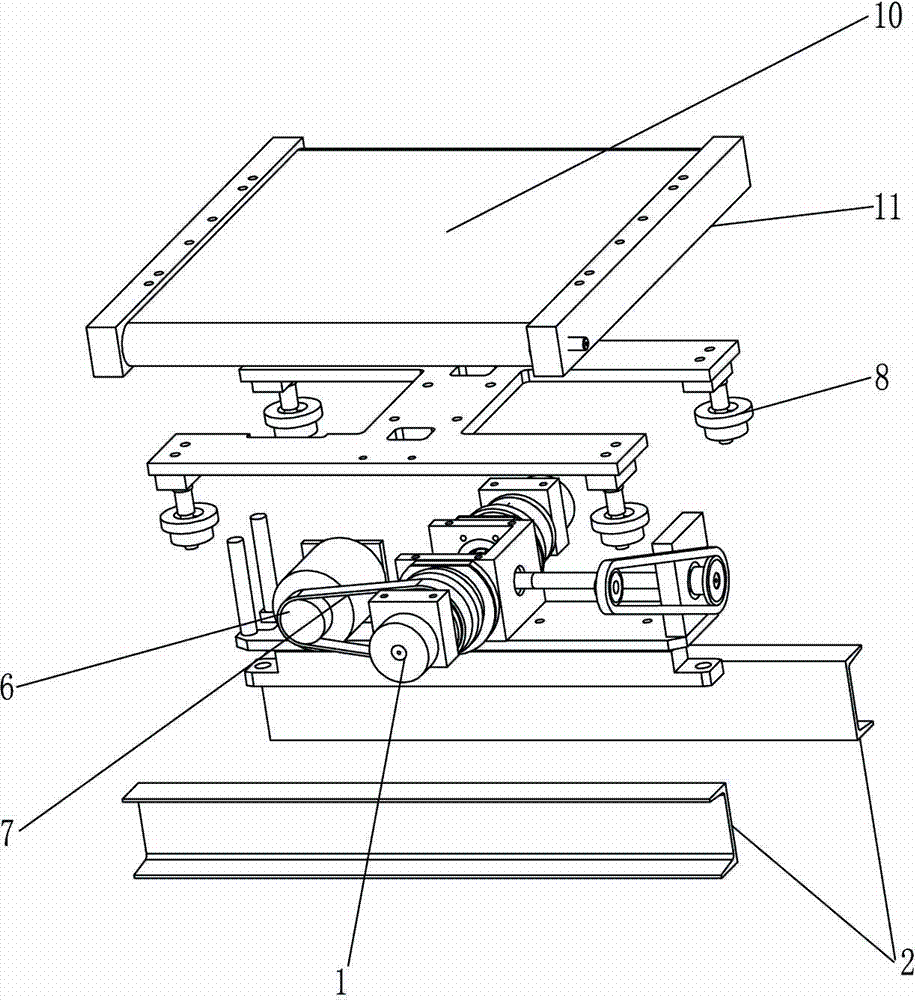 Conveying trolley