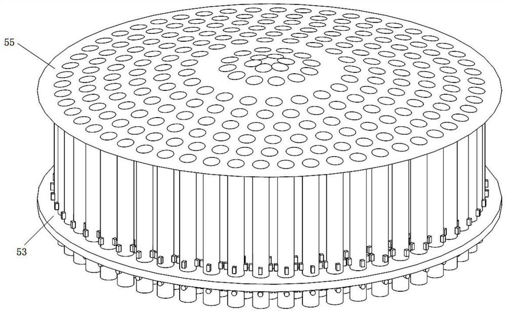 Micro-premixing combustion chamber used for natural gas turbine and applied to wet air circulation