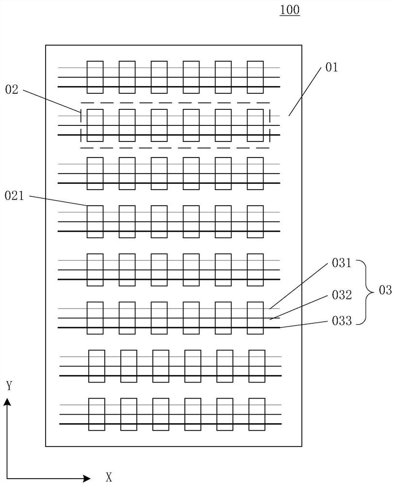 Display panel and scanning driving method thereof