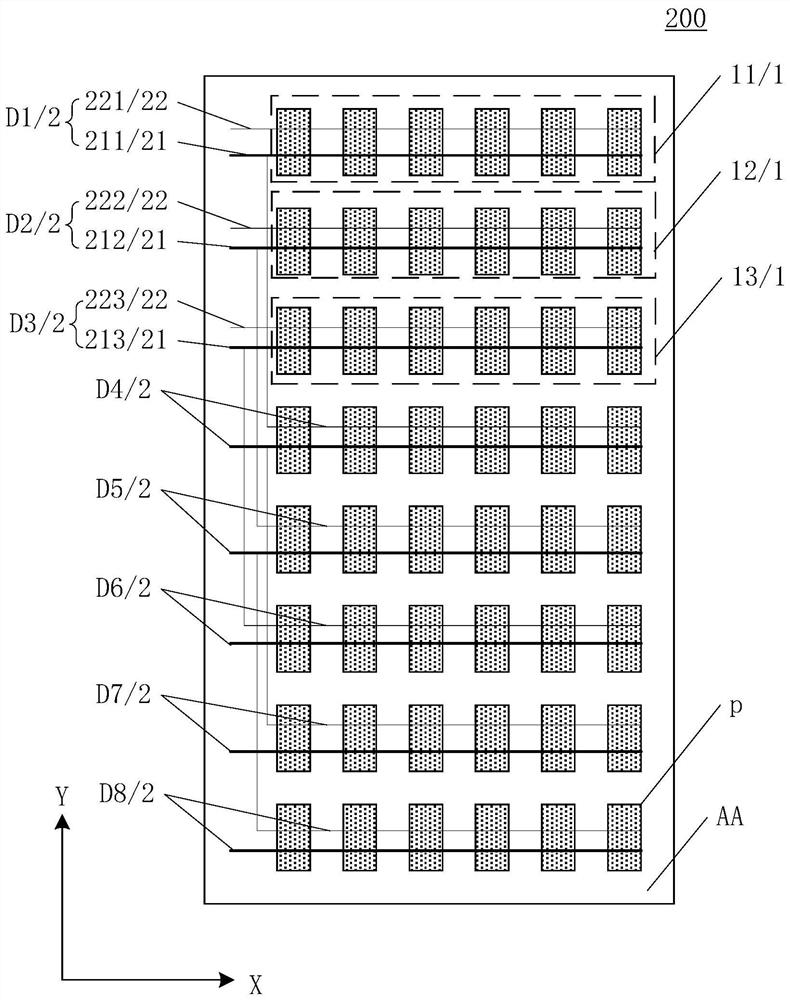 Display panel and scanning driving method thereof