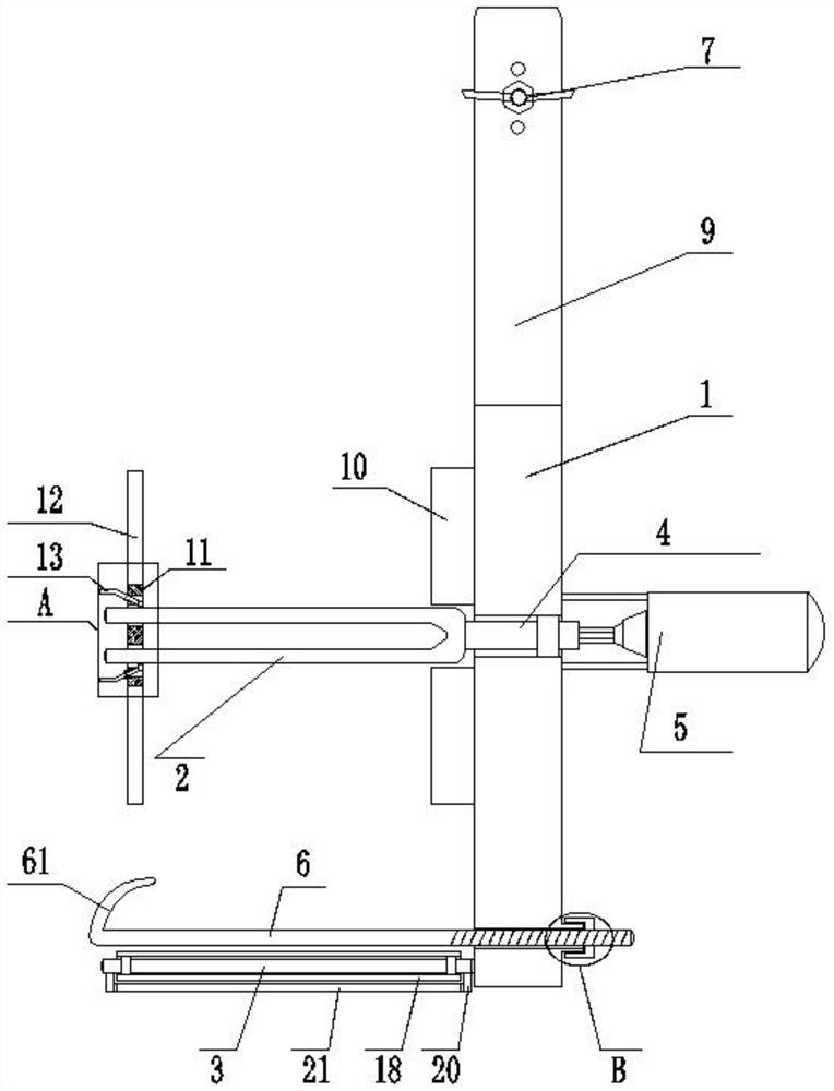 Portable water hose coiling device