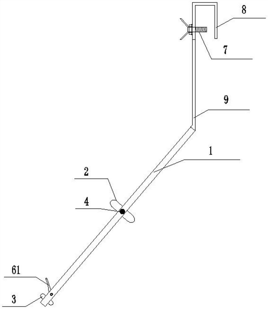 Portable water hose coiling device