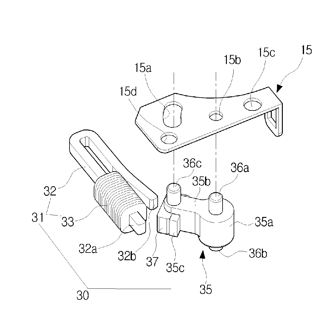 Shutter device for camera