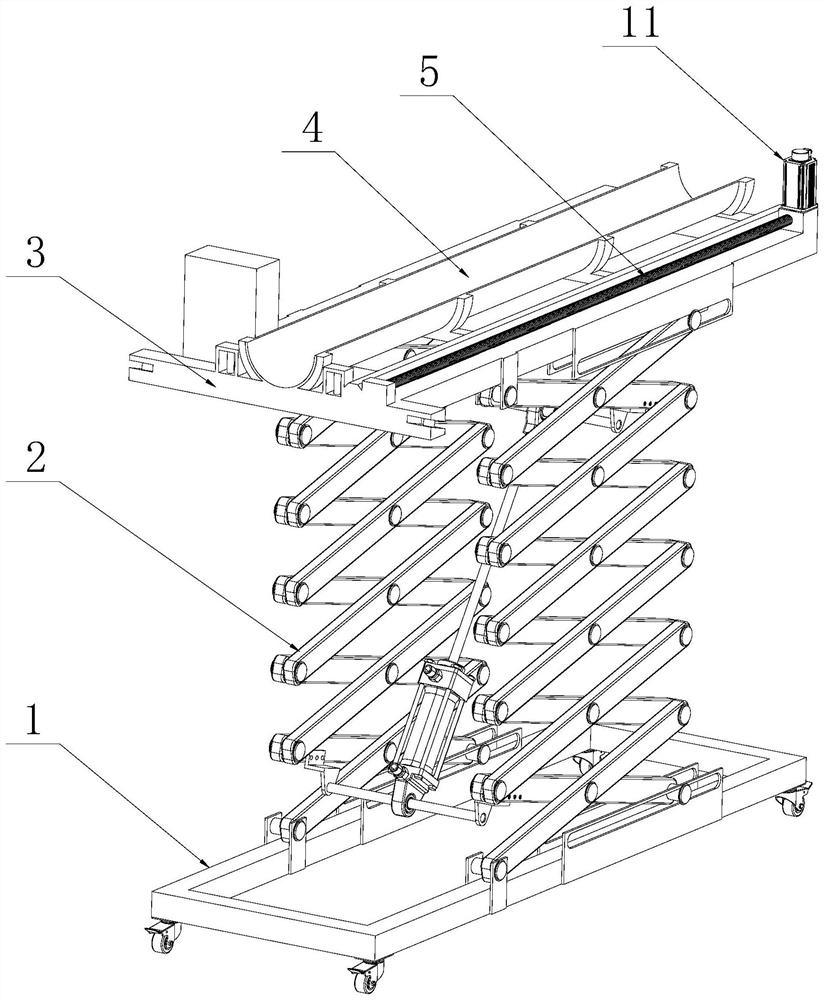 Full-automatic loading and unloading system for reverse osmosis membrane