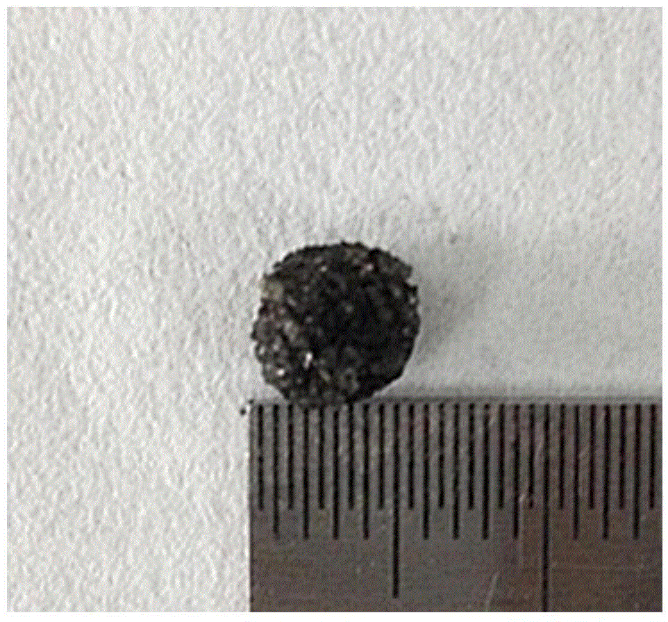 Preparation method of zero-valent iron ball