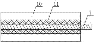 Production process of prestress FRP-rib (fiber reinforce plastic-rib) concrete pipe pile