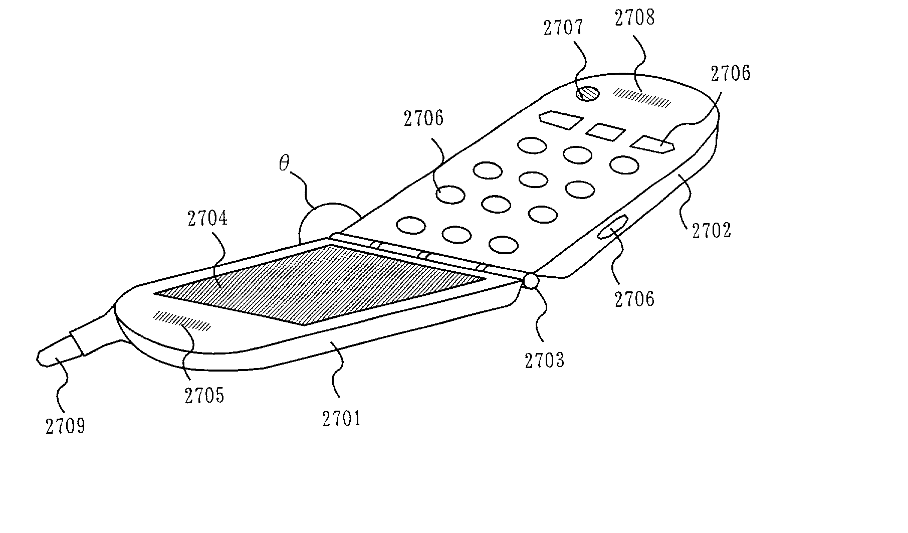 User identity authentication system and user identity authenication method and mobile telephonic device