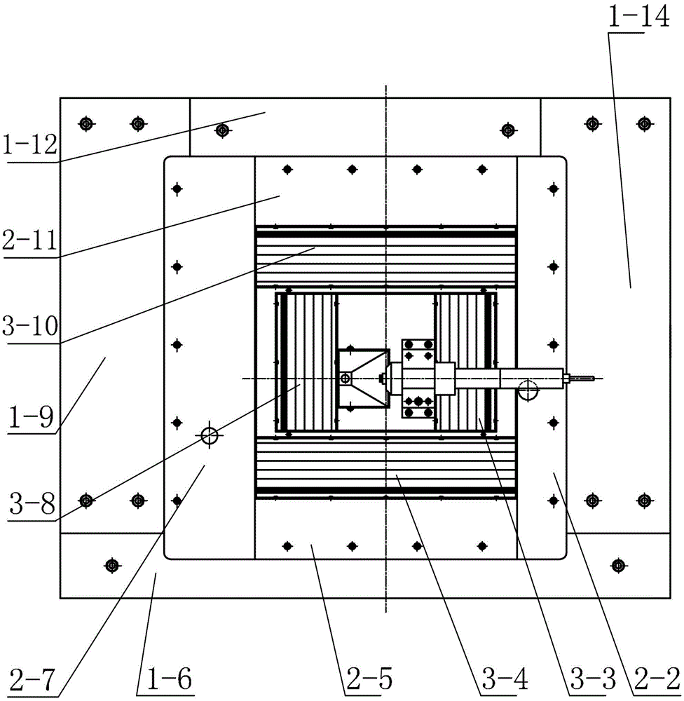 Workpiece shaft numerical control motion platform device for ultraprecision machining