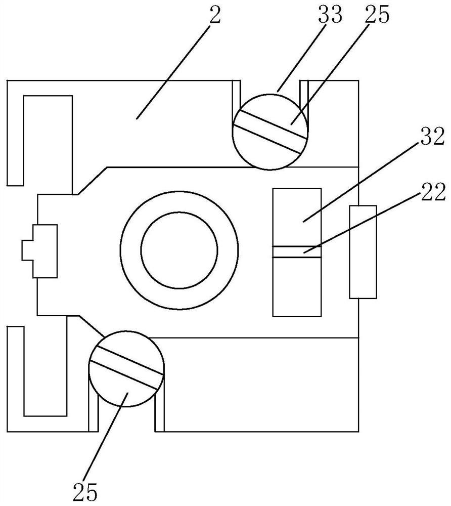 Push type aviation switch