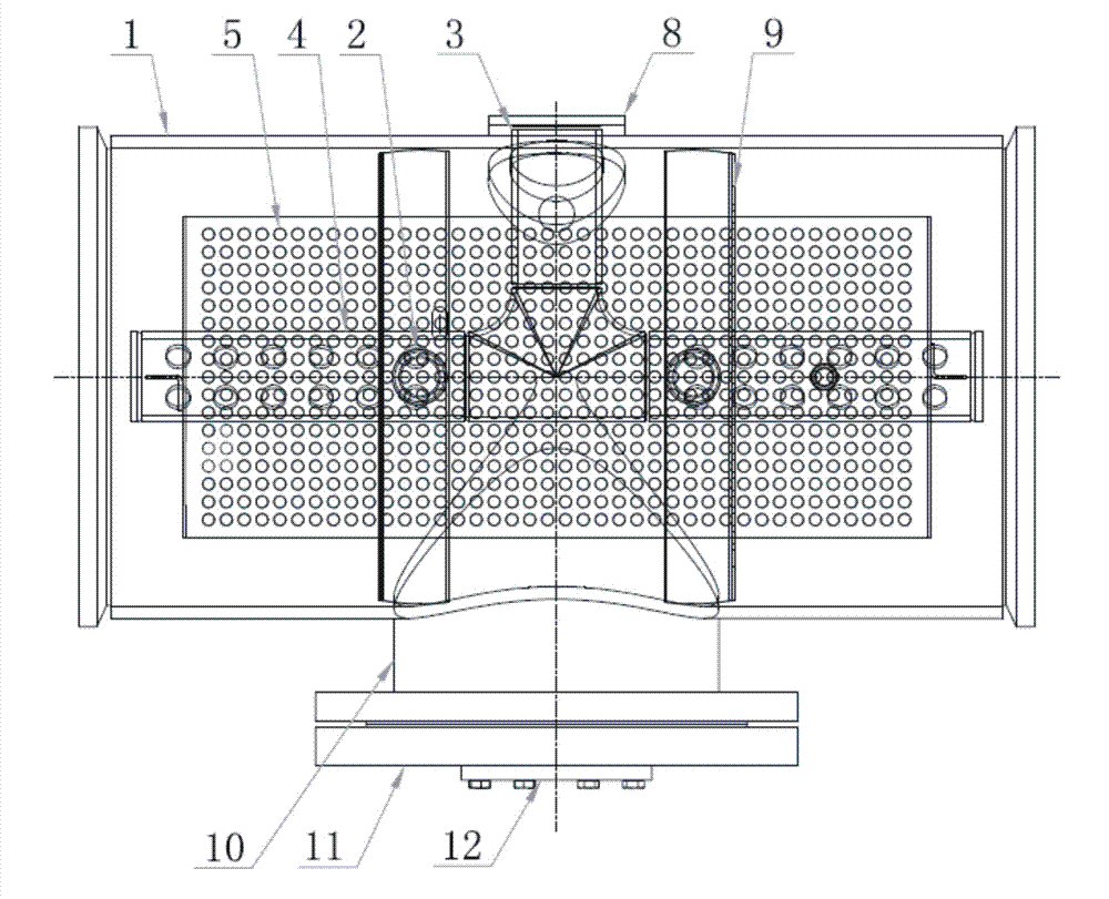 Flash evaporation type economizer and distributing method by adopting same