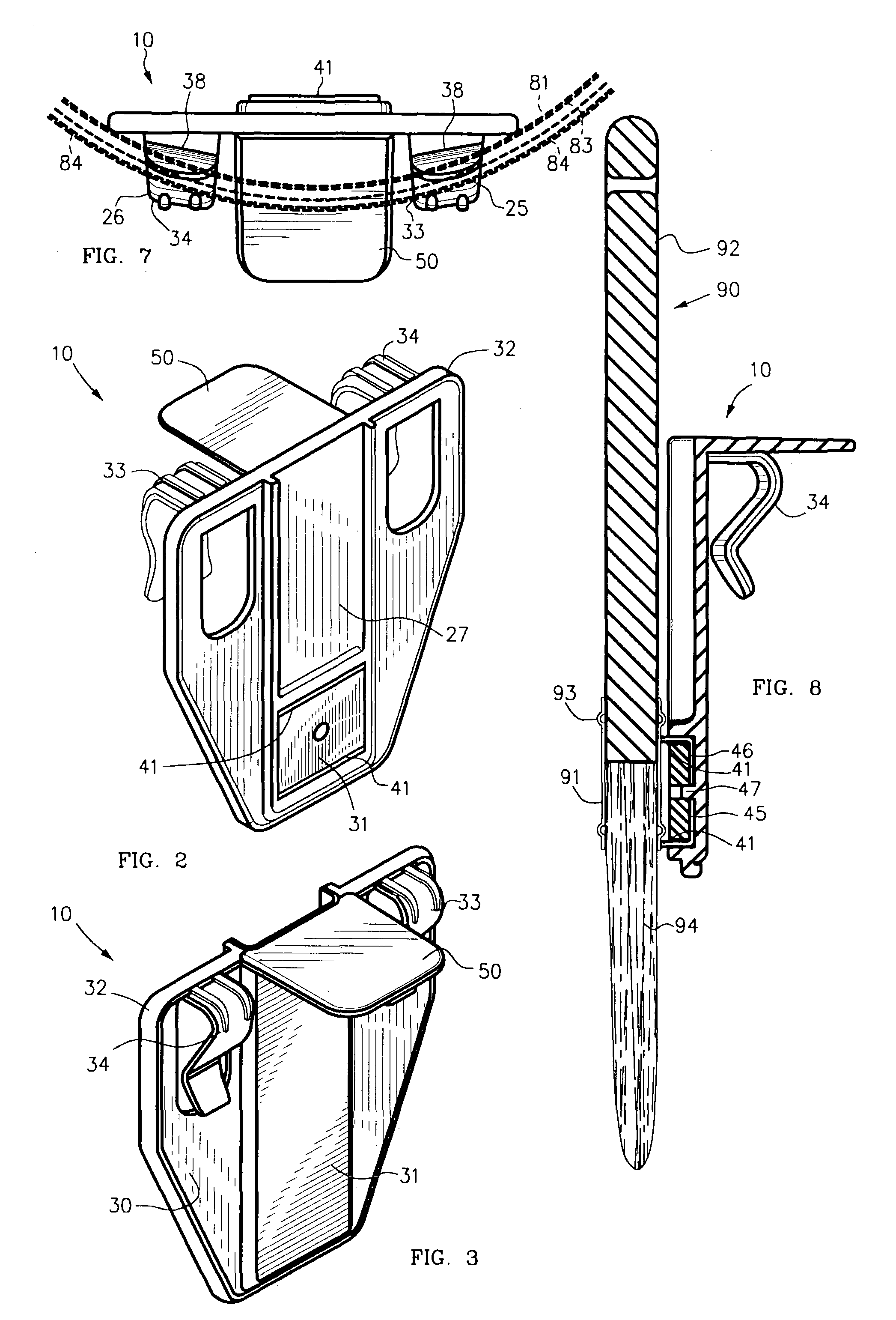 Paint brush clip