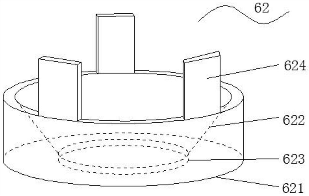 Solid-liquid separation filter tank for processing cleaning wastewater