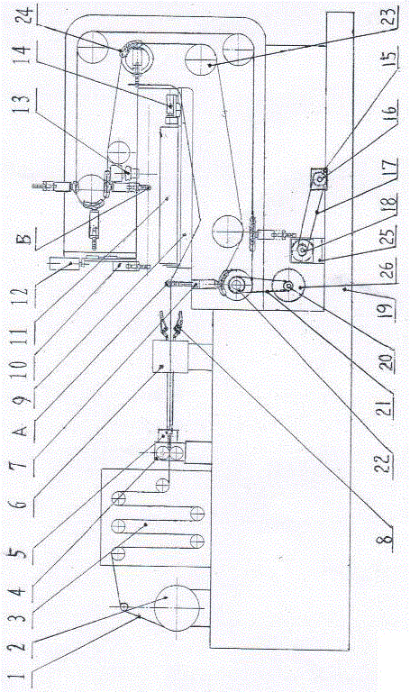 Automatic C-shaped track core bundle strapping machine