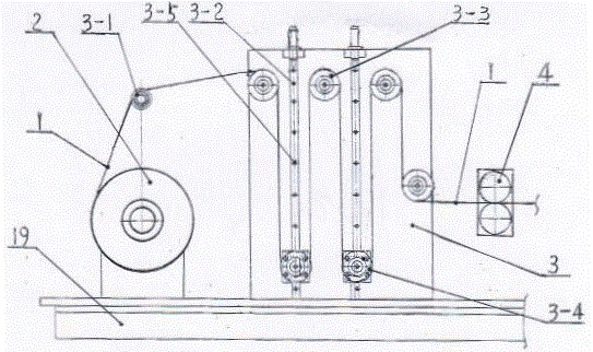 Automatic C-shaped track core bundle strapping machine