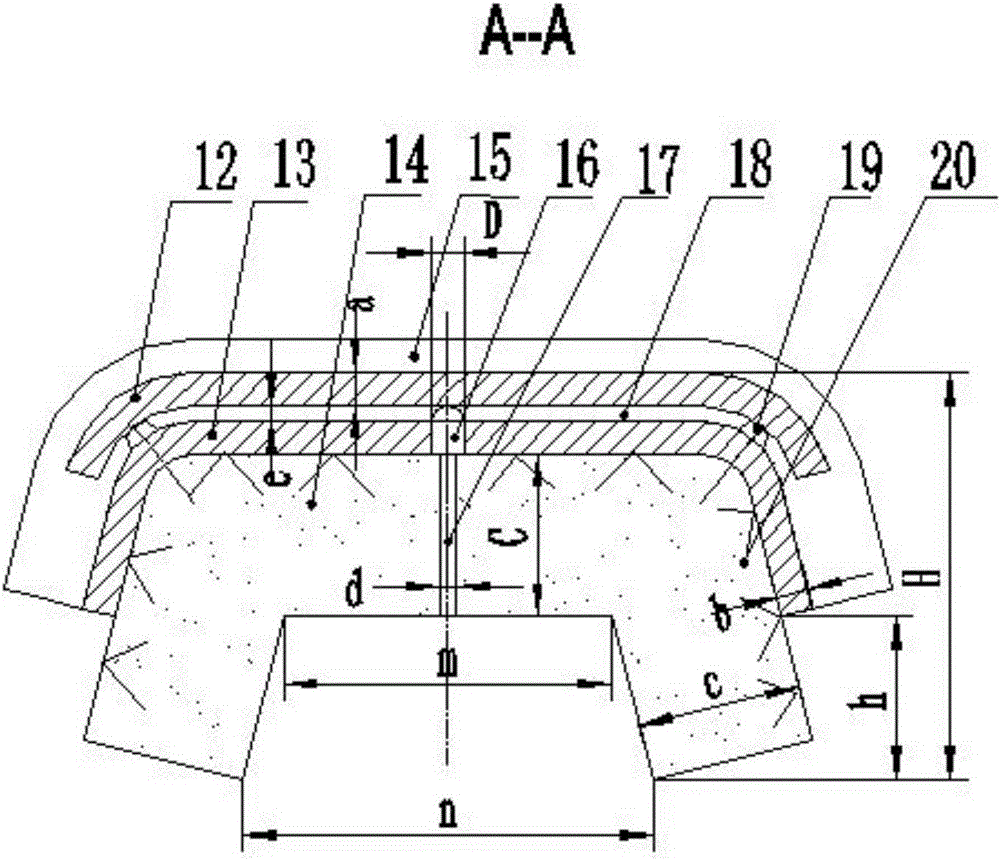 A refining cover for continuous casting tundish and its preparation method