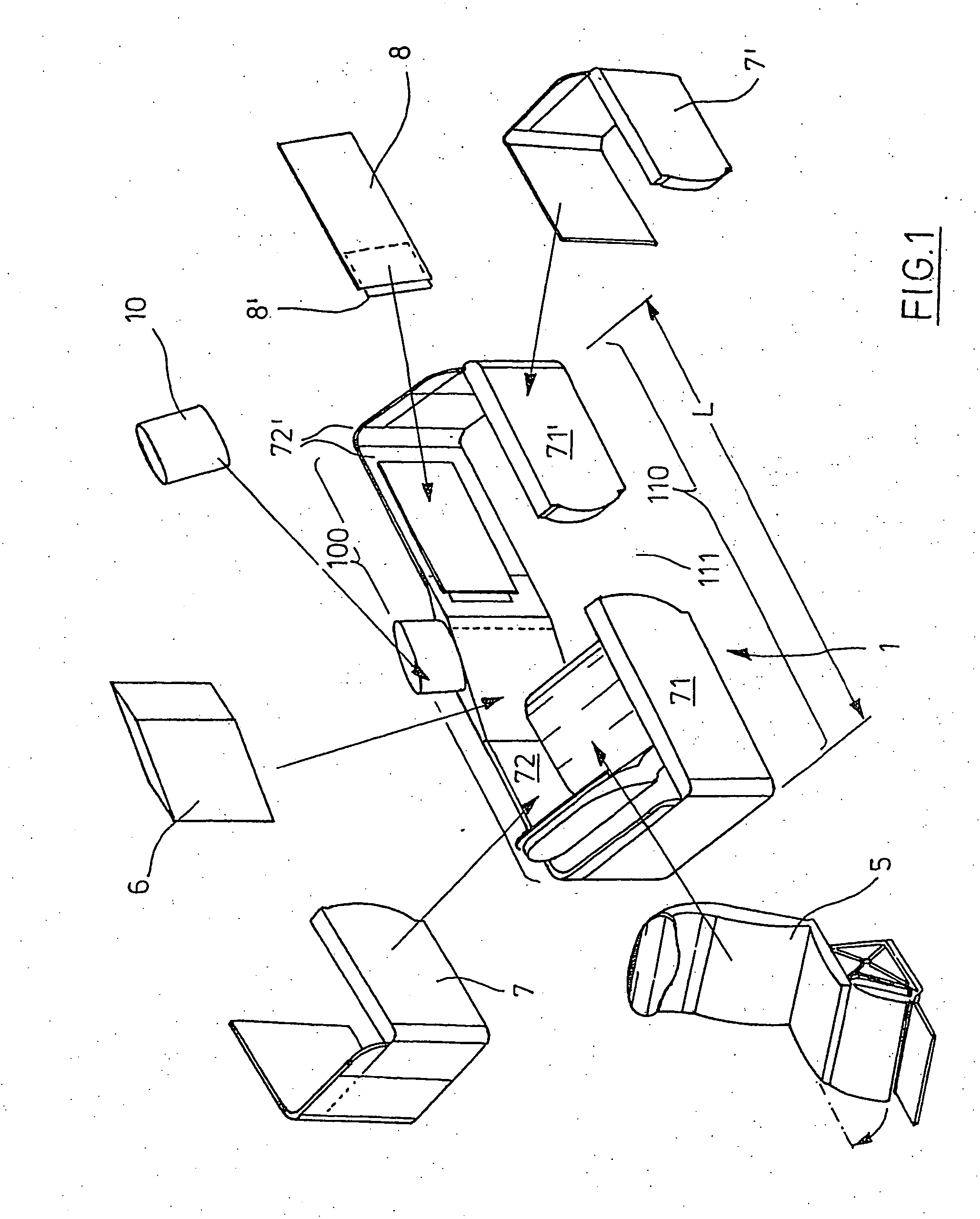 Passenger seat unit, in particular for commercial aircraft