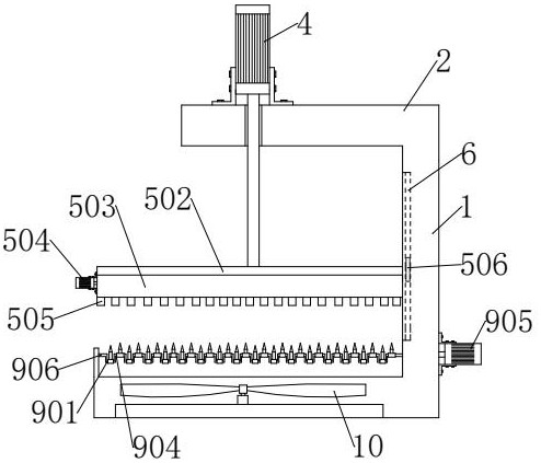 A kind of inorganic fiber material automatic spraying system and method