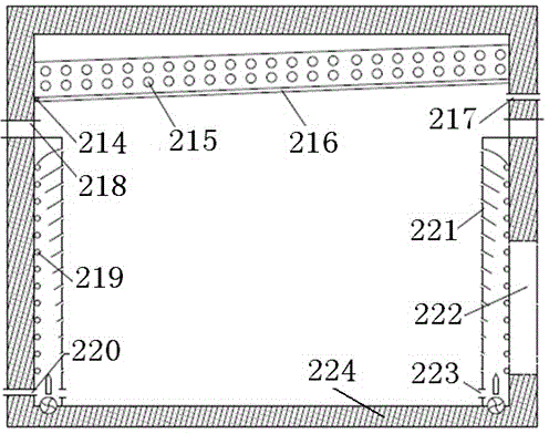 Air source heat pump water circulation heat exchange drying system