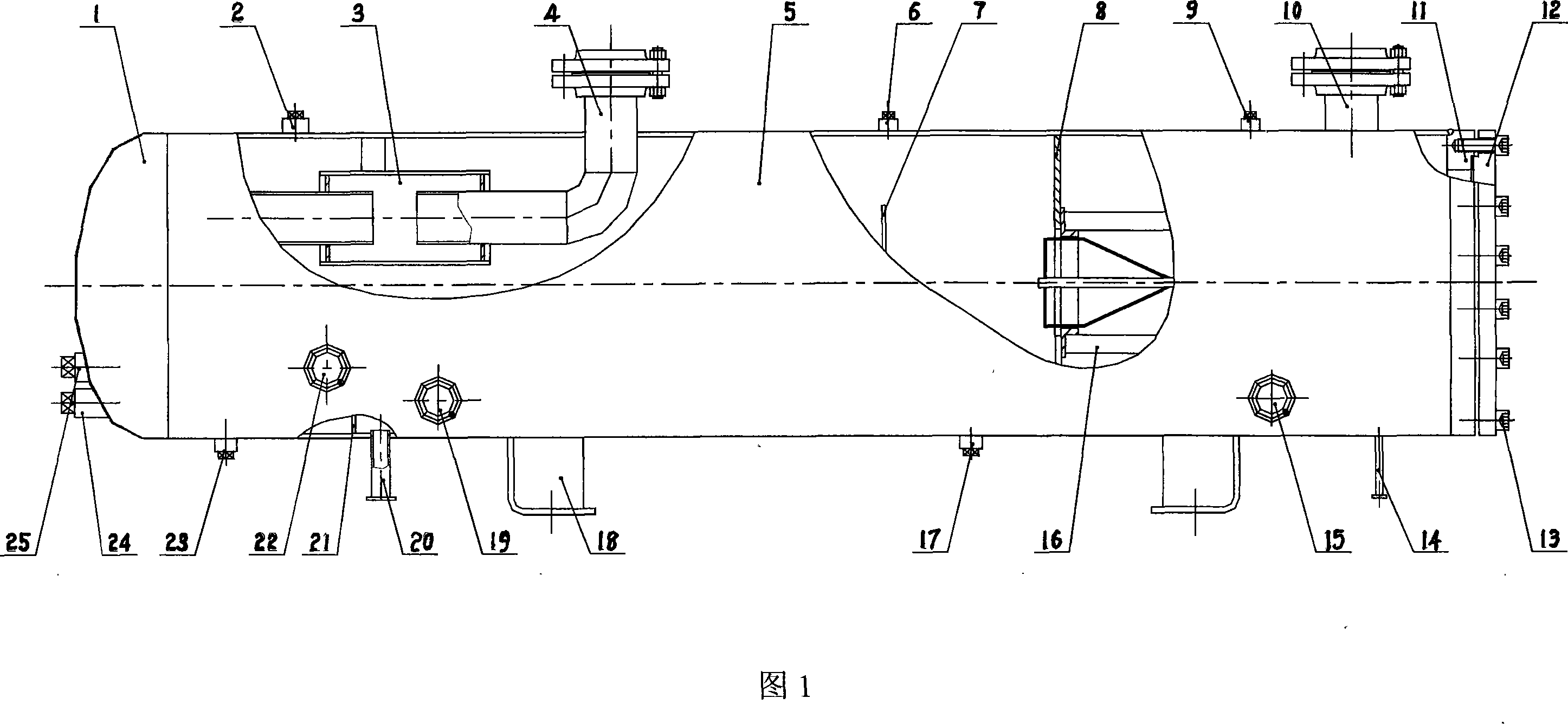 Oil separator for freon