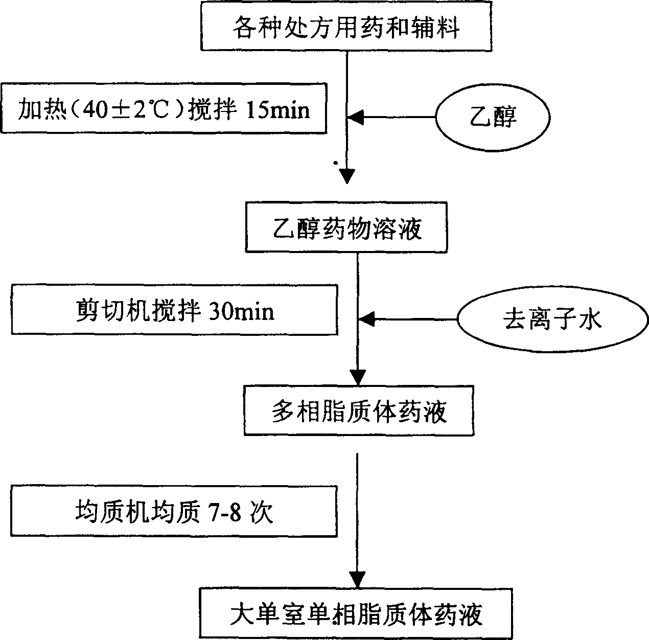 Liposome anti-fungus medication sprayer formulation