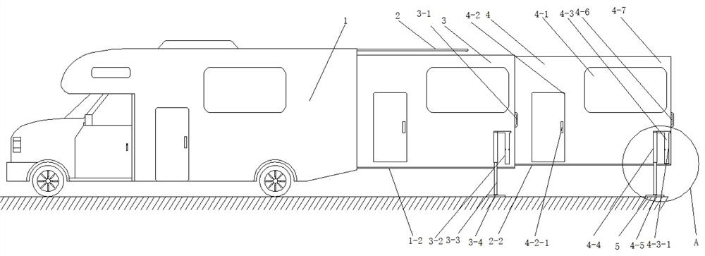 Nucleic acid detection vehicle special for epidemic prevention and use method of nucleic acid detection vehicle