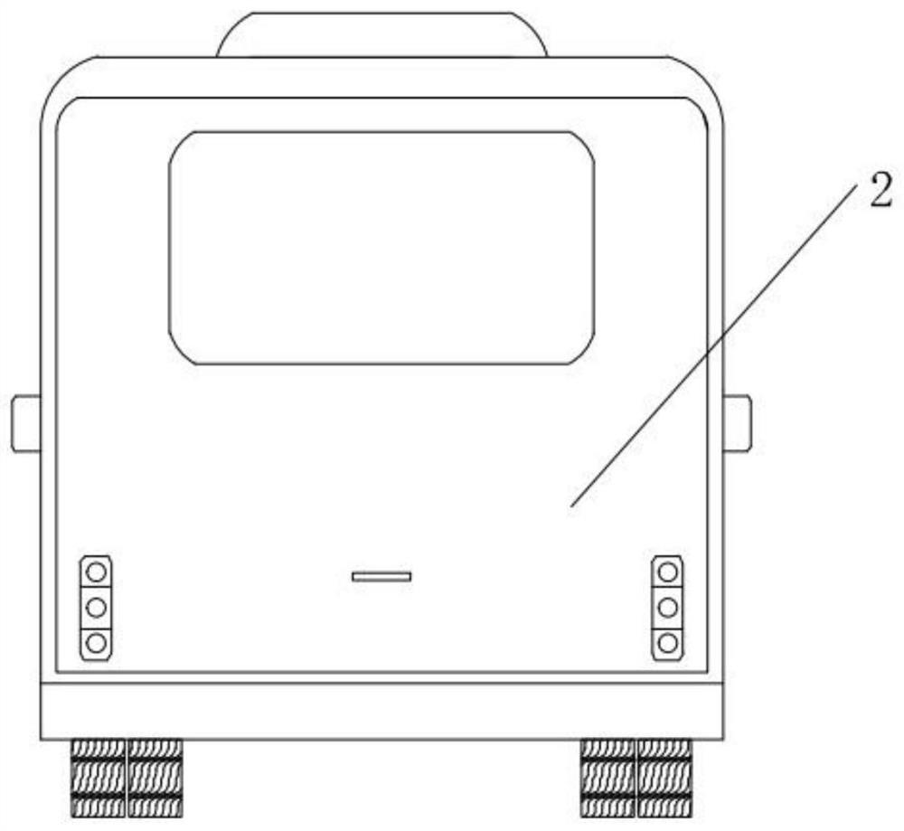 Nucleic acid detection vehicle special for epidemic prevention and use method of nucleic acid detection vehicle