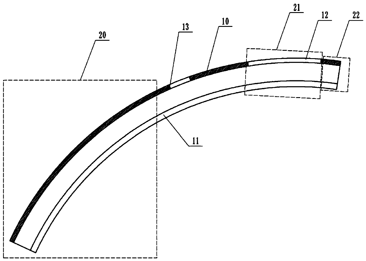 Oxygen tube fixing device for tracheotomy patient