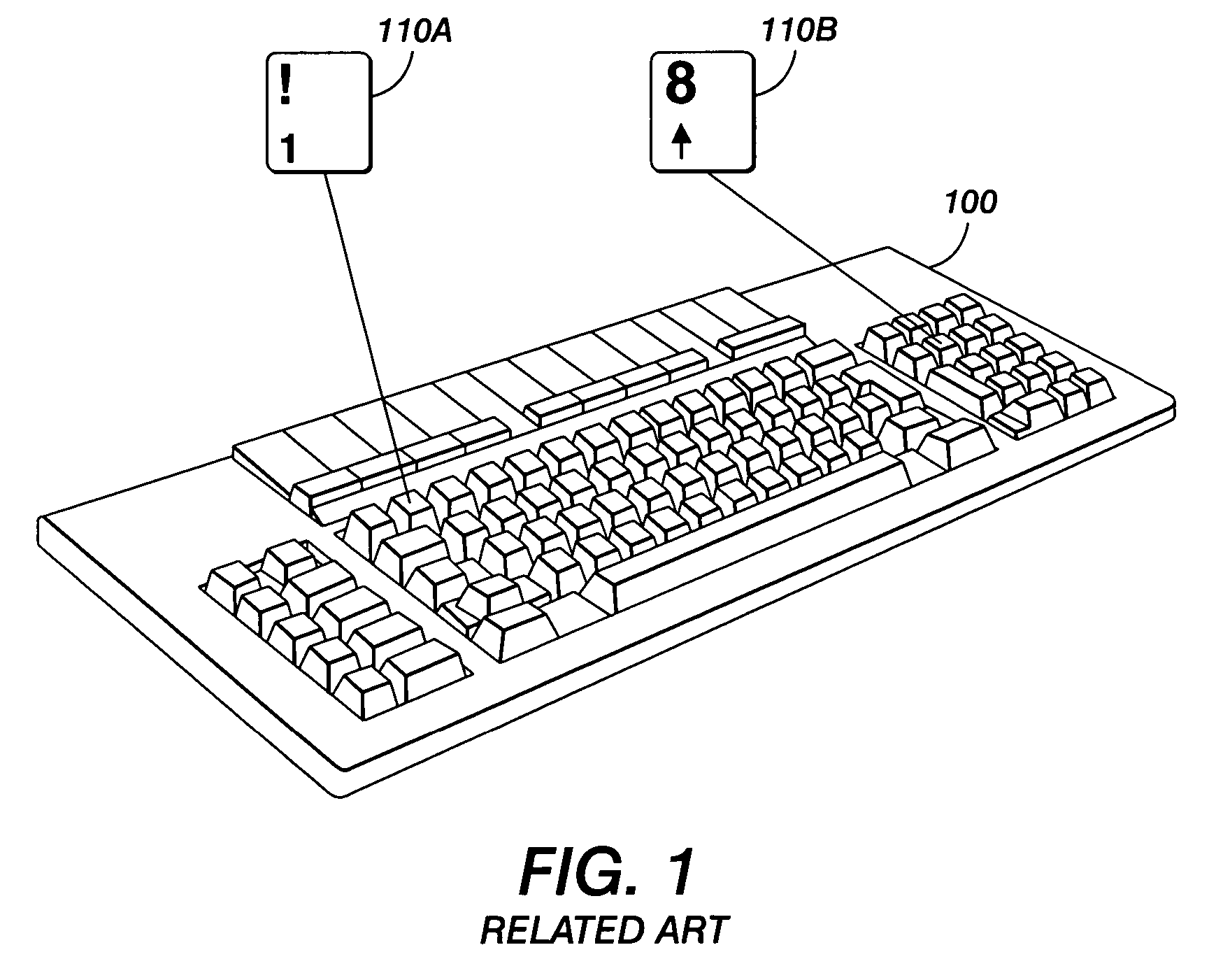 Reconfigurable lighted keypad