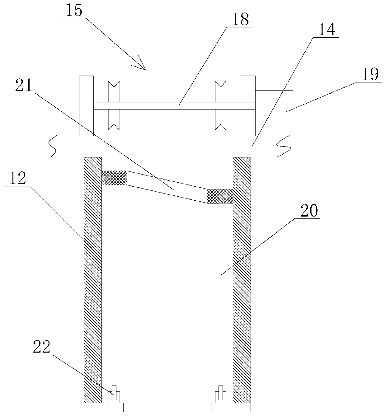 Centrifugal device for producing modified polyamide resin