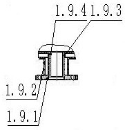 A mine-used intelligent controllable waste gas circulation device and control method