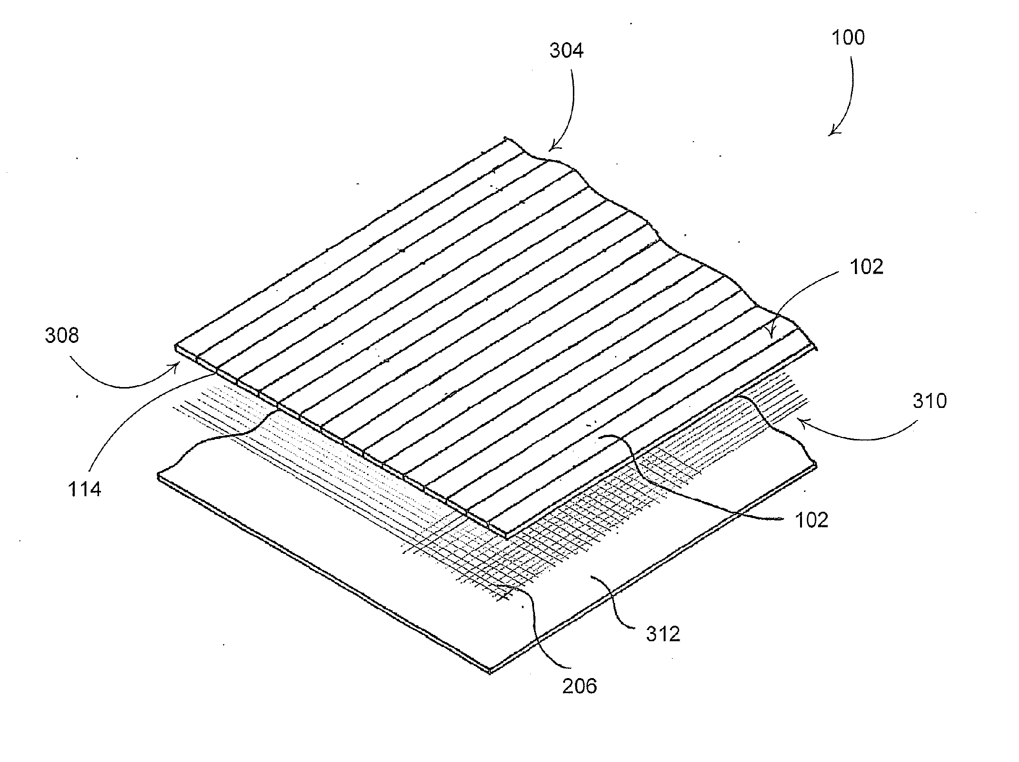 Flexible bamboo chair pad