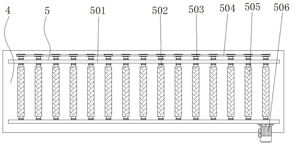 Glass processing device