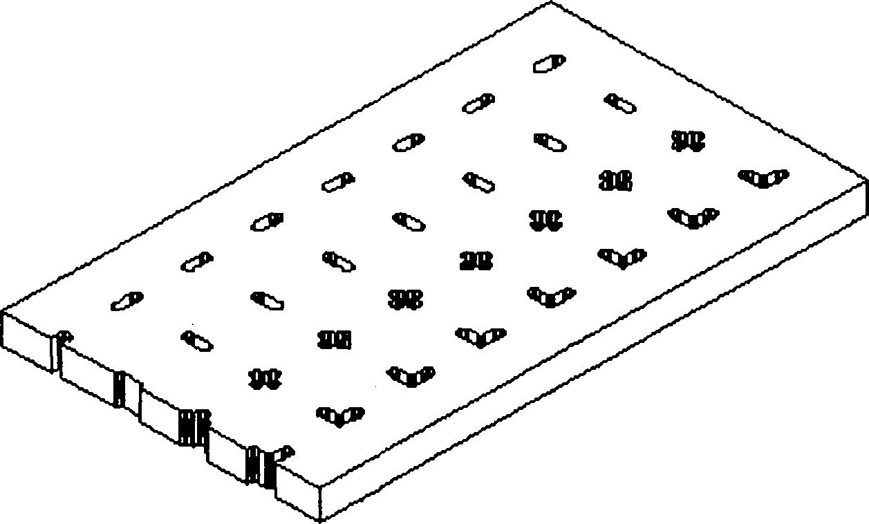 Novel composite formwork, manufacturing method and plate made therefrom