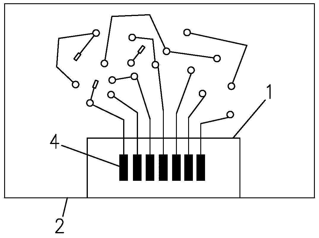 A kind of manufacturing method of gold-plated finger board